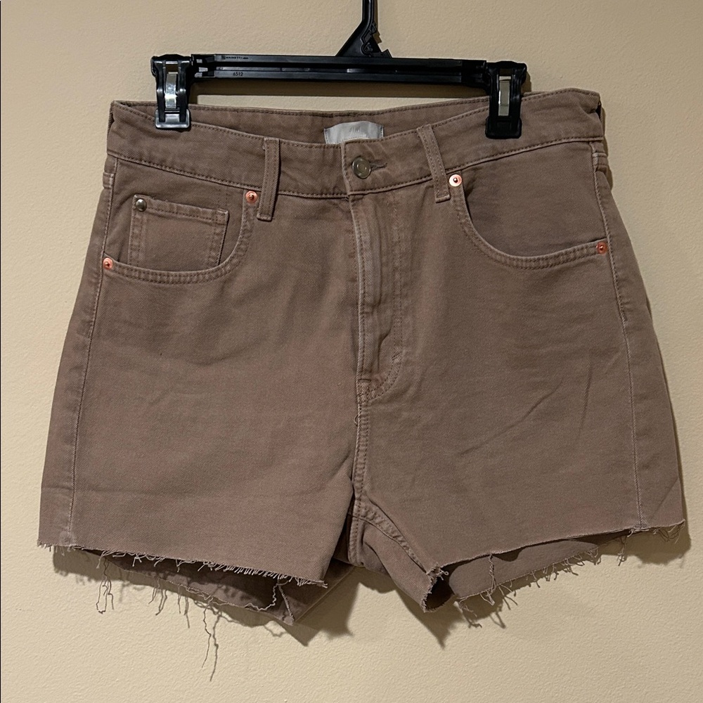 H&M Tan Jean Shorts for Women